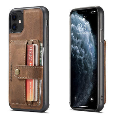 Powerful Magnetic Card Holder iPhone 11 Pro Max Case Detachable