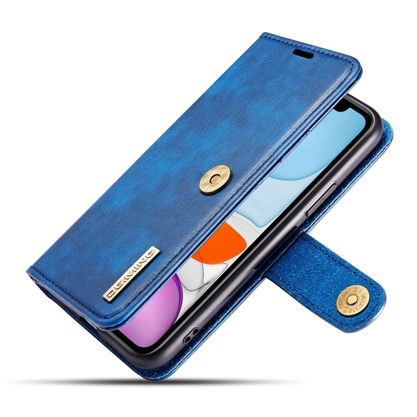 Wallet Detachable 2 In 1 Buckle iPhone 11 Case Magnetic