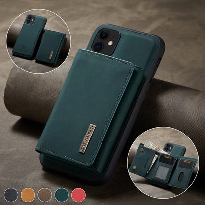 Retro Detachable Fold Wallet iPhone 11 Case Magnetic Clip