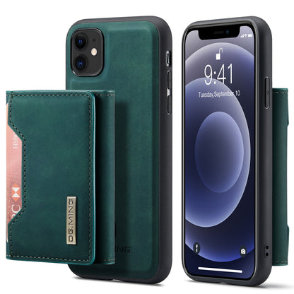 Retro Detachable Fold Card Holder iPhone 11 Case Magnetic Clip