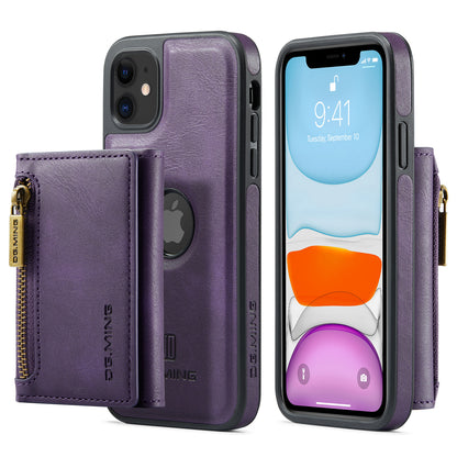 Wallet Detachable Tri-fold iPhone 11 Case Muilti Card Slots