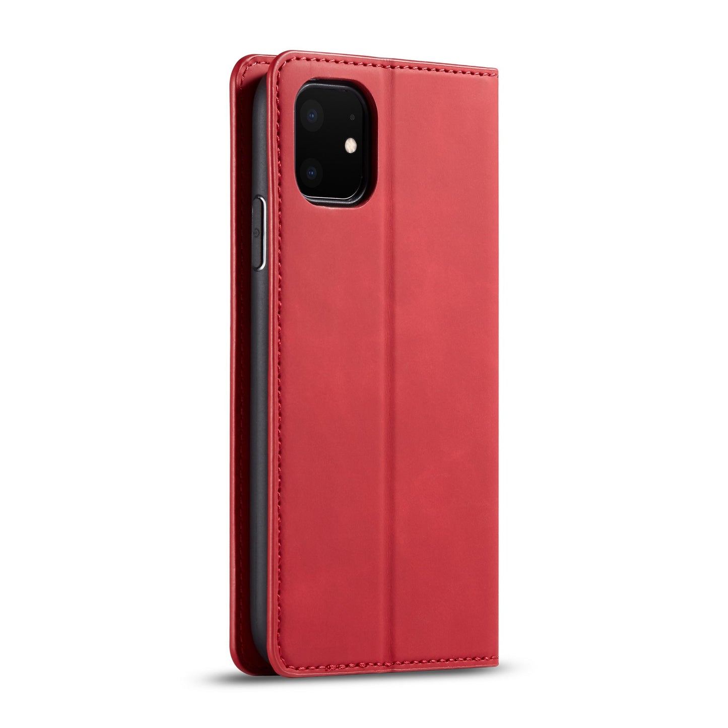 Illusion Slim Retro Leather iPhone 11 Case Magnetic