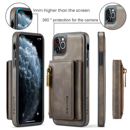 Wallet Detachable Tri-fold iPhone 11 Pro Max Case Muilti Card Slots