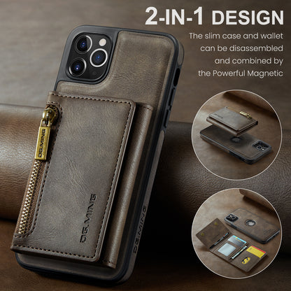 Wallet Detachable Tri-fold iPhone 11 Pro Max Case Muilti Card Slots