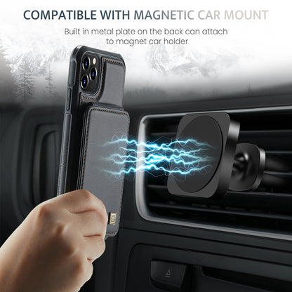 Multiple Card Slots iPhone 11 Pro Max Case Magnetic Car Mount