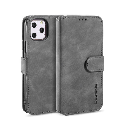 Retro Leather Edge iPhone 11 Pro Case with Hand Strap