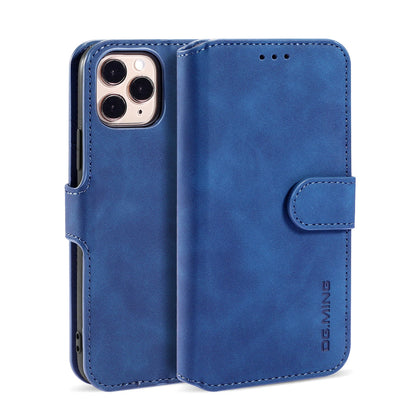 Retro Leather Edge iPhone 11 Pro Case with Hand Strap