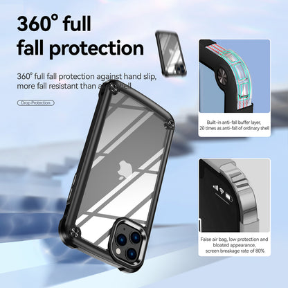 Goldwing Camera Protection Clear iPhone 11 Pro Case