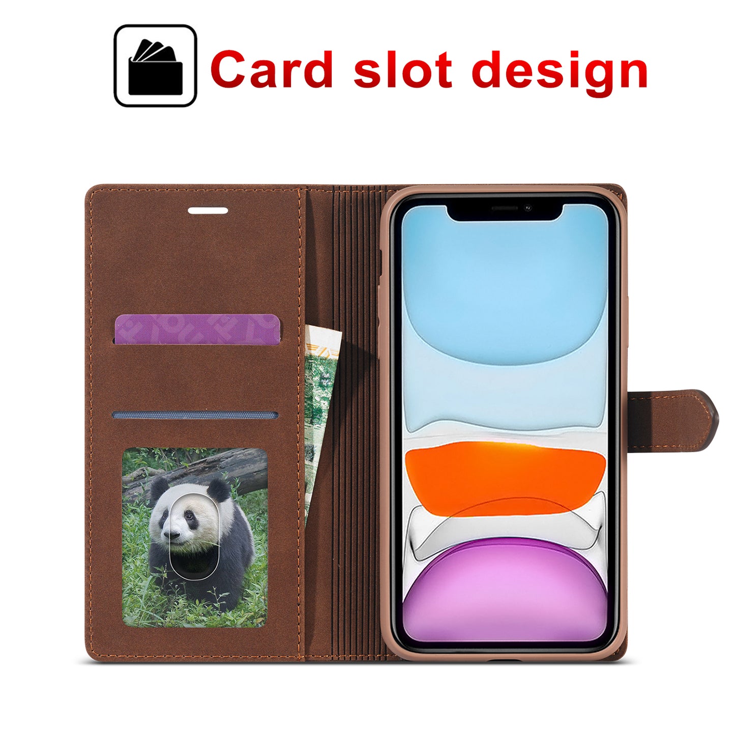 Gentry Slim Wallet Stand iPhone 11 Pro Max Case Buckle