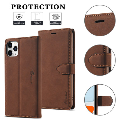 Gentry Slim Wallet Stand iPhone 11 Pro Max Case Buckle