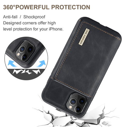 Retro Detachable Fold Wallet iPhone 11 Pro Max Case Magnetic Clip