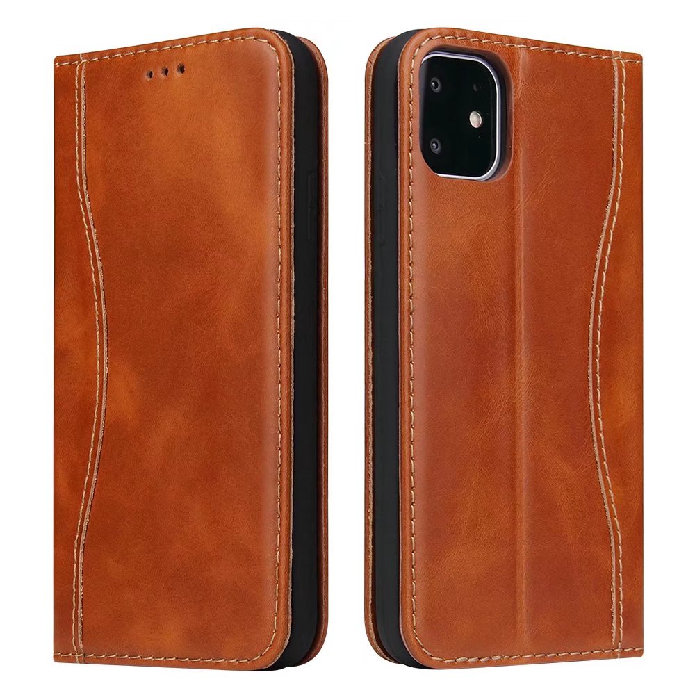 West Gun Crow Genuine Leather iPhone 11 Pro Case Wallet