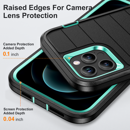 Defender iPhone 12 Case Rotating Ring Stand