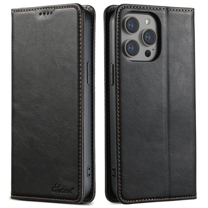 Magic Flip Leather iPhone 12 Pro Case Wallet Stand