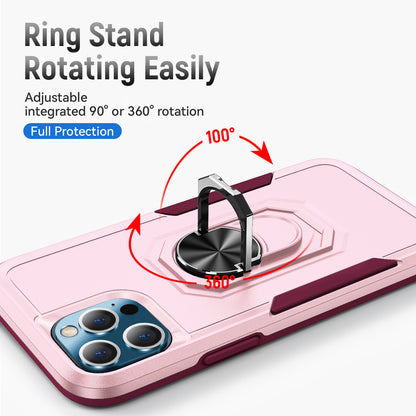 Pioneer iPhone 12 Pro Max Case Rotating Ring Stand