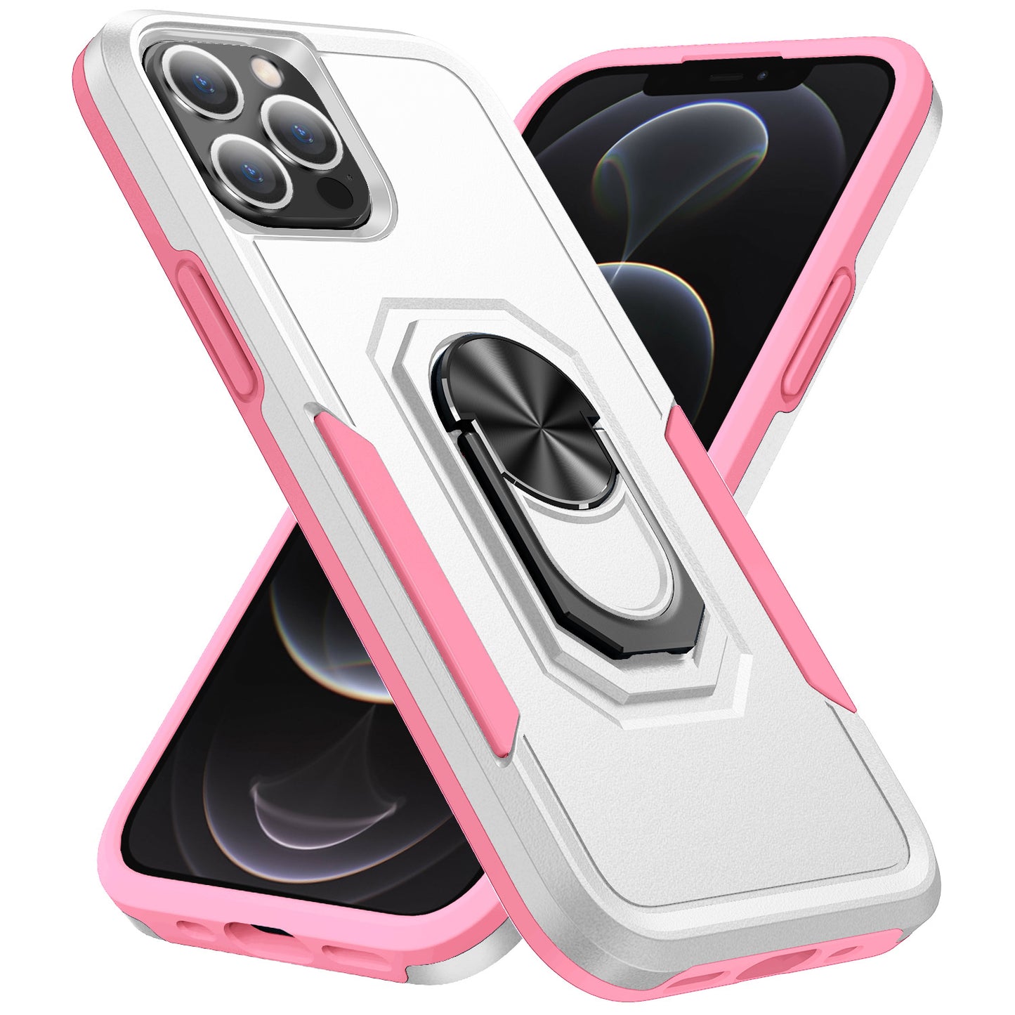 Pioneer iPhone 12 Mini Case Rotating Ring Stand