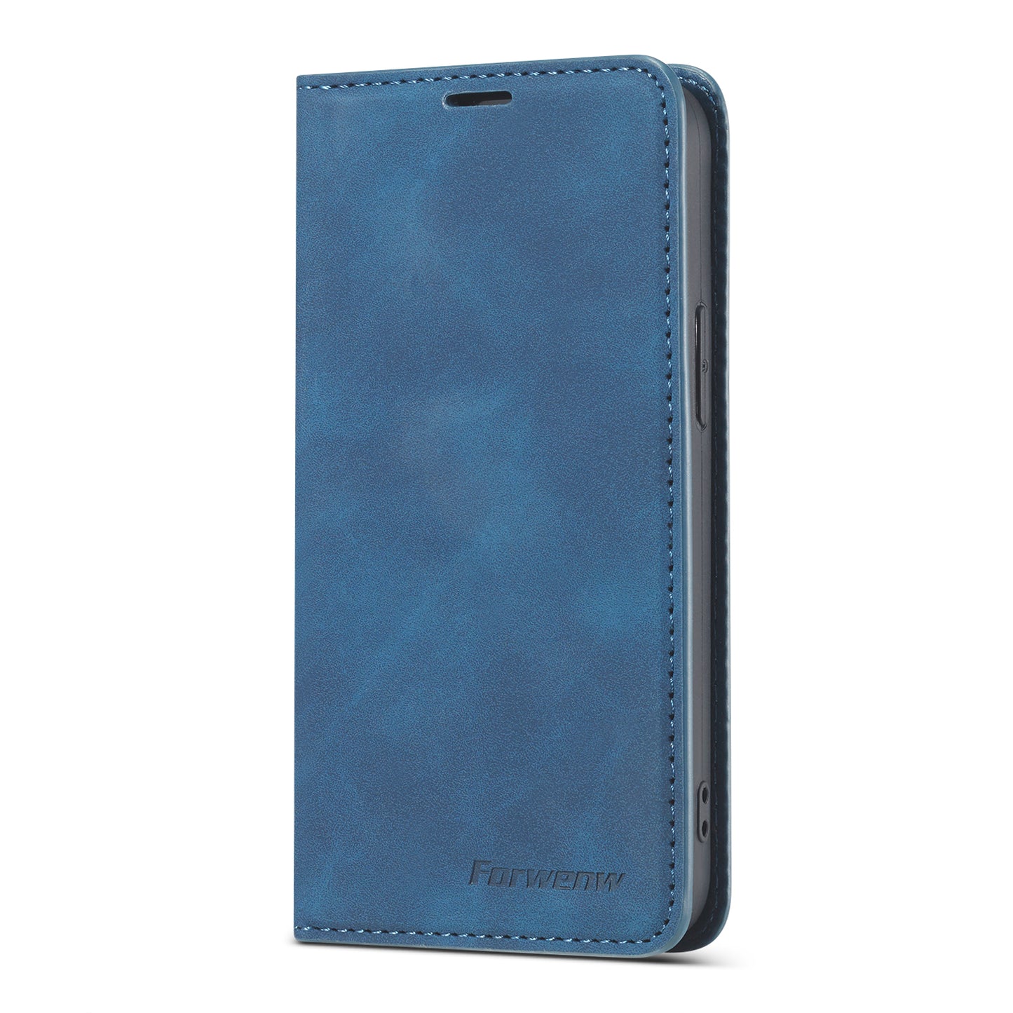 Illusion Slim Retro Leather iPhone 12 Mini Case Magnetic