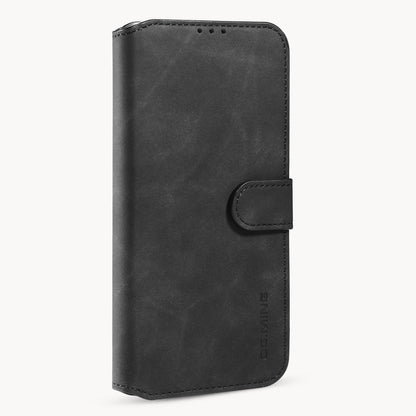 Retro Leather Edge iPhone 12 Mini Case with Hand Strap