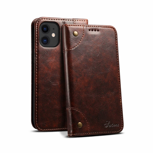 Baroque Wallet Stand iPhone 12 Mini Case Magtic Flip