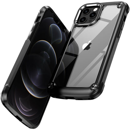 Goldwing Camera Protection Clear iPhone 12 Case