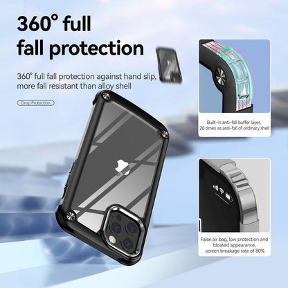 Goldwing Camera Protection Clear iPhone 12 Case