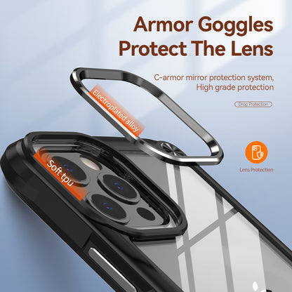 Goldwing Camera Protection Clear iPhone 12 Case