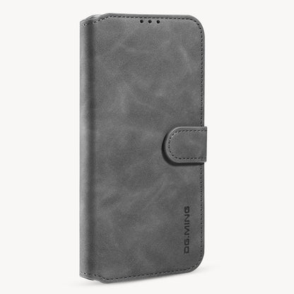 Retro Leather Edge iPhone 12 Pro Max Case with Hand Strap