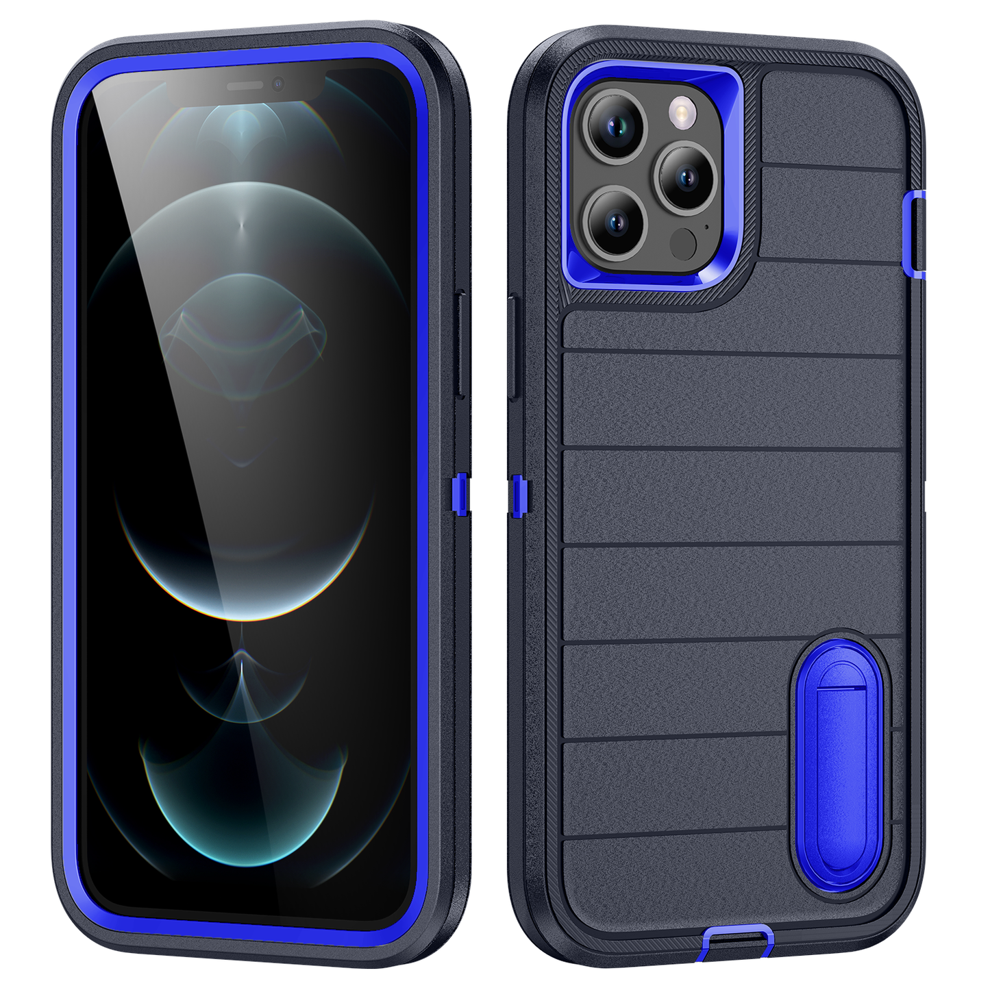 Defender iPhone 12 Pro Max Case Rotating Ring Stand