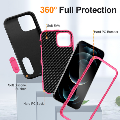 Defender iPhone 12 Pro Max Case Rotating Ring Stand