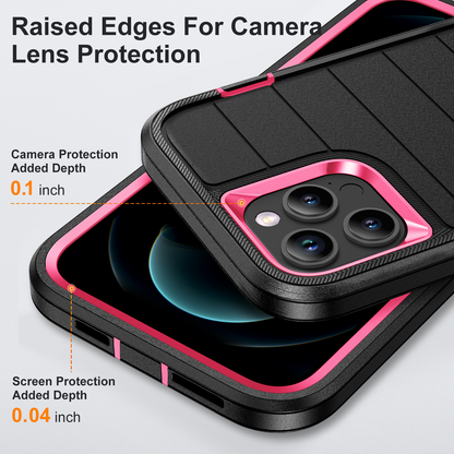 Defender iPhone 12 Pro Max Case Rotating Ring Stand