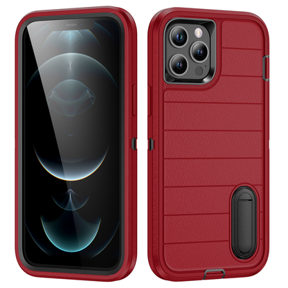 Defender iPhone 12 Pro Case Rotating Ring Stand