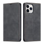 Illusion Slim Retro Leather iPhone 12 Pro Max Case Magnetic