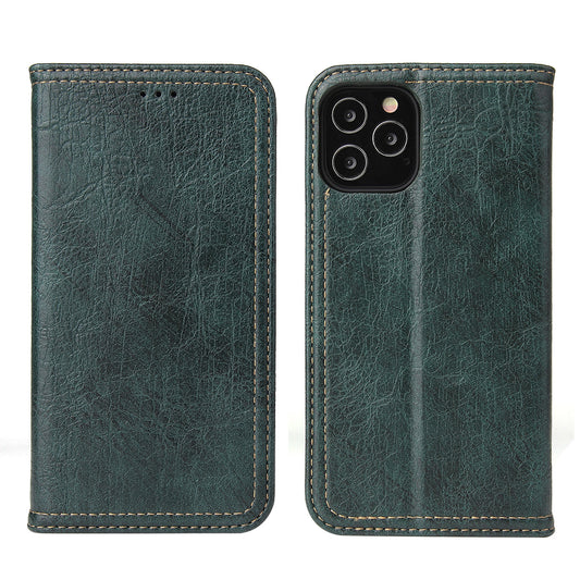 Tree Artificial Leather iPhone 12 Pro Max Case Wallet Stand