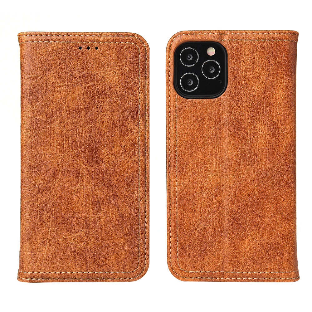 Tree Artificial Leather iPhone 12 Mini Case Wallet Stand