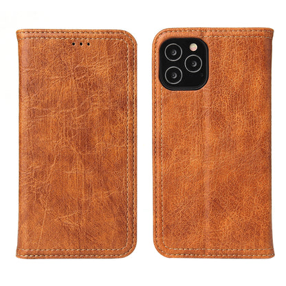 Tree Artificial Leather iPhone 12 Pro Max Case Wallet Stand