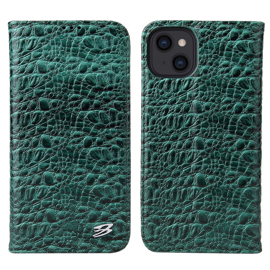 Deluxe Real Crocodile leather iPhone 13 Mini Case Wallet