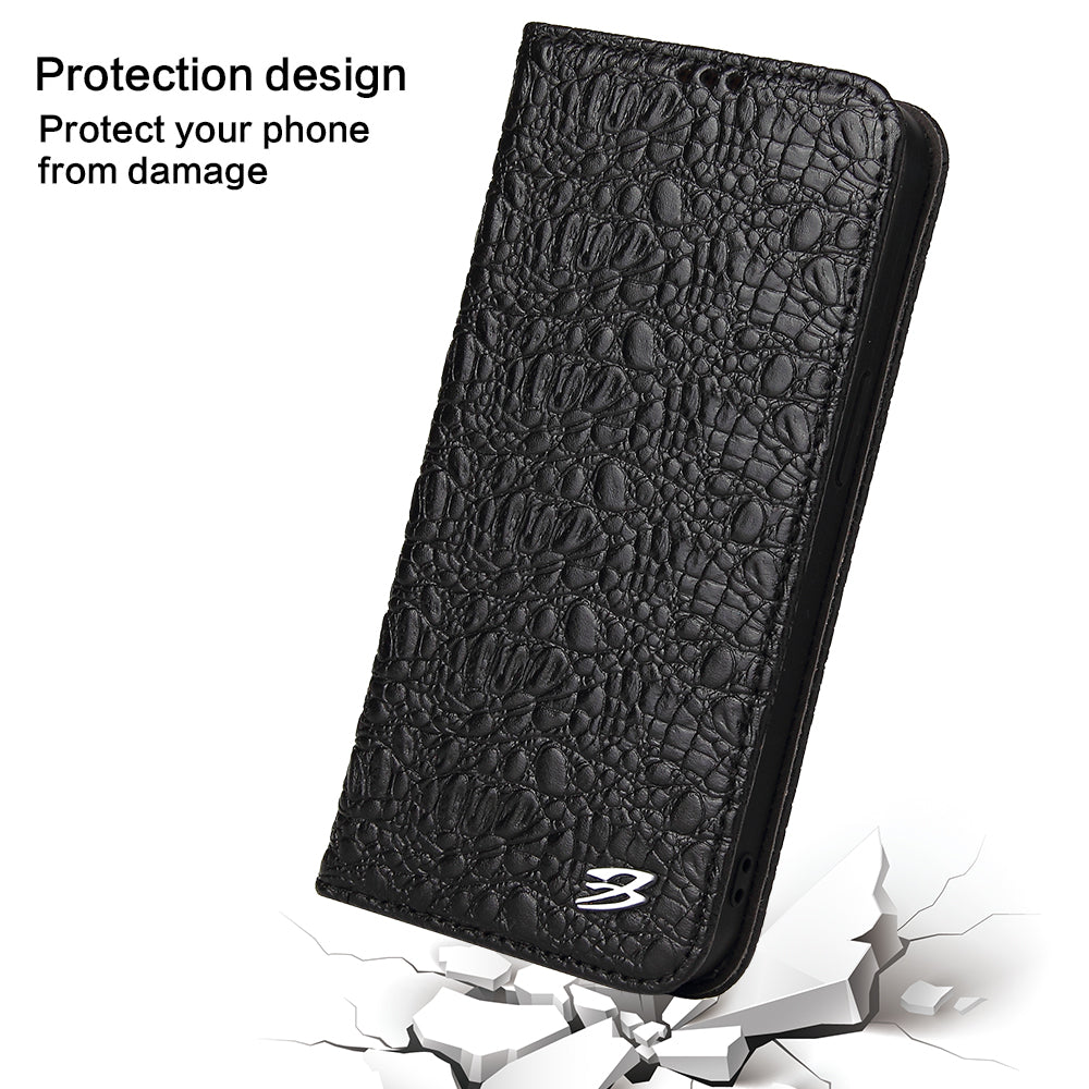 Deluxe Real Crocodile leather iPhone 13 Mini Case Wallet