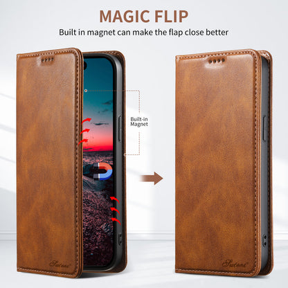 Magic Flip Leather iPhone 13 Mini Case Wallet Stand