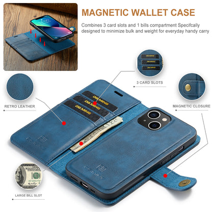 Wallet Detachable 2 In 1 Buckle iPhone 13 Case Magnetic