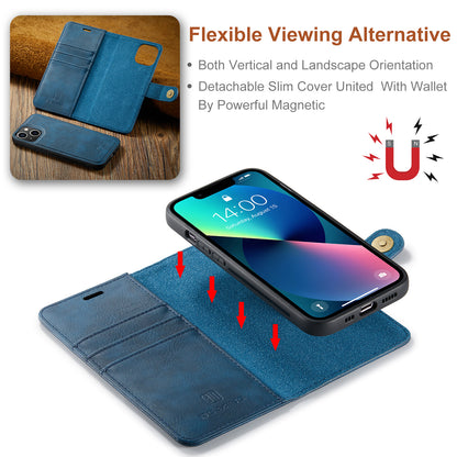 Wallet Detachable 2 In 1 Buckle iPhone 13 Case Magnetic