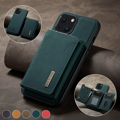 Retro Detachable Fold Wallet iPhone 13 Mini Case Magnetic Clip