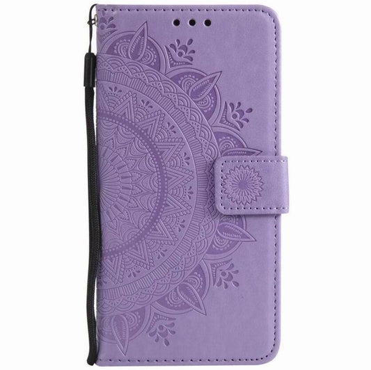 Sun Flower Leather iPhone 14 Pro Case Wallet Stand