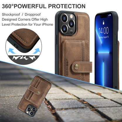 Powerful Magnetic Card Holder iPhone 12 Pro Max Case Detachable