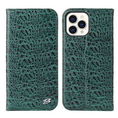 Deluxe Real Crocodile leather iPhone 13 Pro Case Wallet