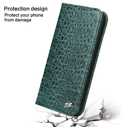 Deluxe Real Crocodile leather iPhone 13 Pro Case Wallet