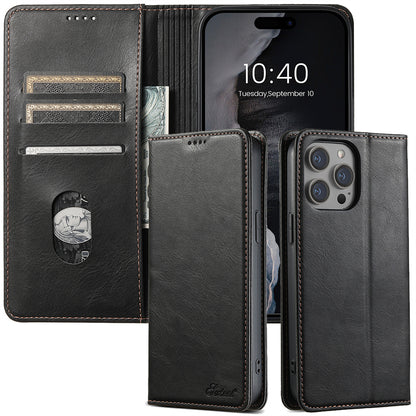 Magic Flip Leather iPhone 13 Pro Case Wallet Stand