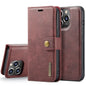 Wallet Detachable 2 In 1 Buckle iPhone 13 Pro Max Case Magnetic