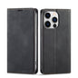 Illusion Slim Retro Leather iPhone 13 Pro Max Case Magnetic