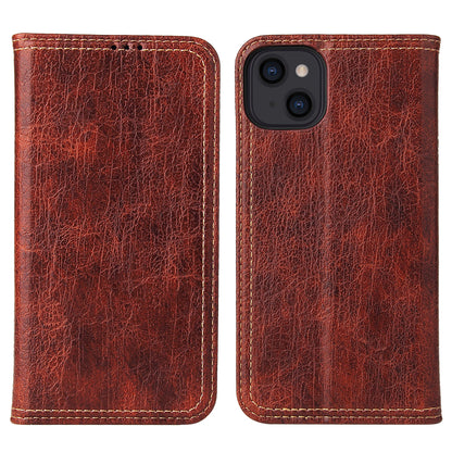 Tree Artificial Leather iPhone 13 Case Wallet Stand