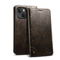 Baroque Wallet Stand iPhone 14 Case Magtic Flip